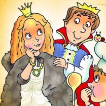 Princezna se zlatou hvězdou na čele